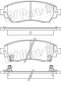 Brake Pad Set, disc brake IBD-1276