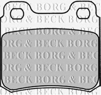 Brake Pad Set, disc brake BBP1263