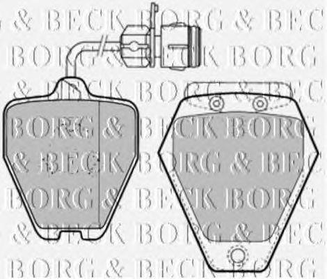 Brake Pad Set, disc brake BBP1577