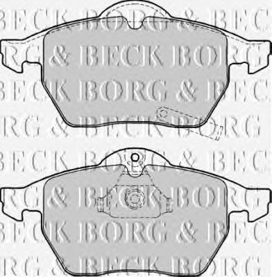 Brake Pad Set, disc brake BBP1643