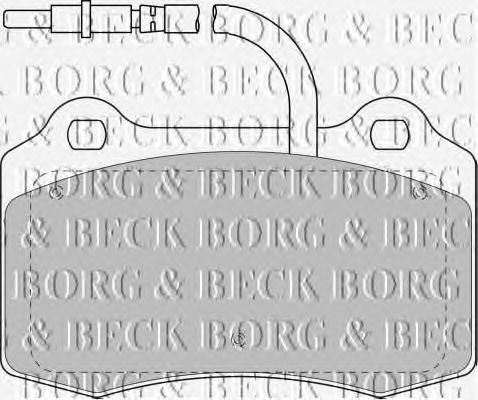 Brake Pad Set, disc brake BBP1674