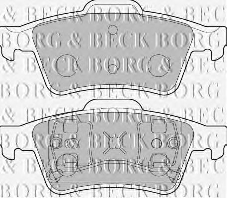 Brake Pad Set, disc brake BBP1761