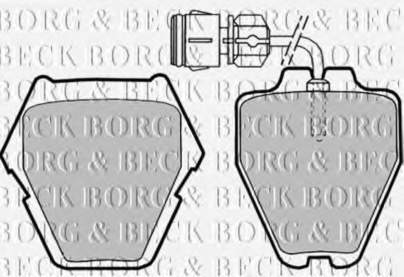 Brake Pad Set, disc brake BBP1780