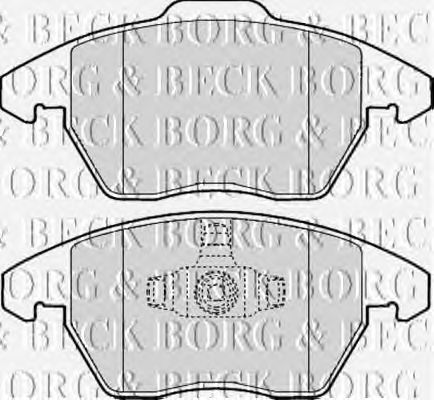 Brake Pad Set, disc brake BBP1888