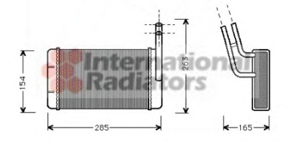 Heat Exchanger, interior heating 18006136