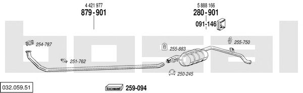 Exhaust System 032.059.51