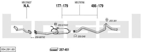 Exhaust System 054.291.60