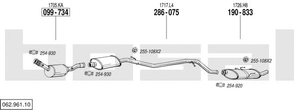 Exhaust System 062.961.10