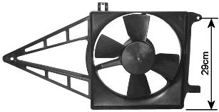 Fan, radiator 70318410
