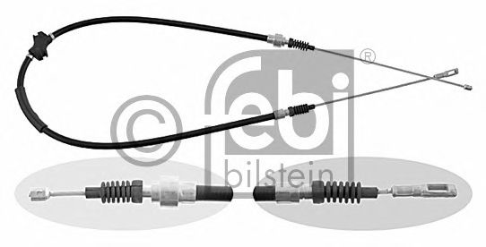 Cable, parking brake 02089