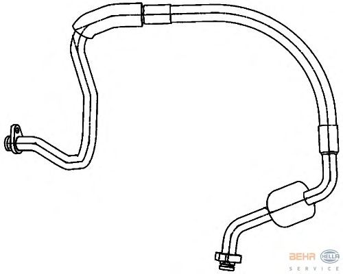 Low Pressure Line, air conditioning 9GS 351 338-541