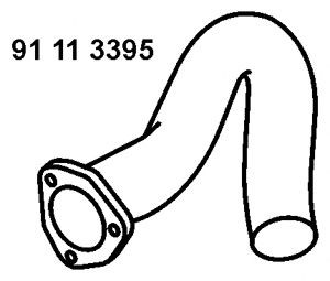 Exhaust Pipe 91 11 3395