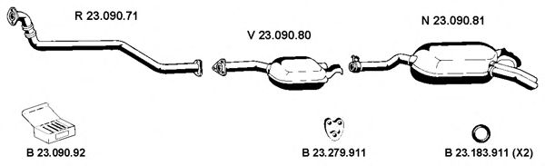 Exhaust System 232076