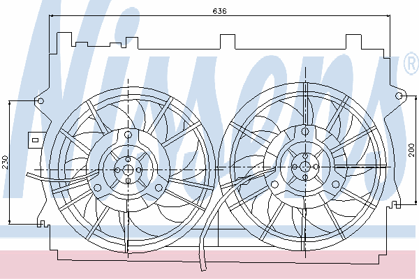 Fan, radiator 85235