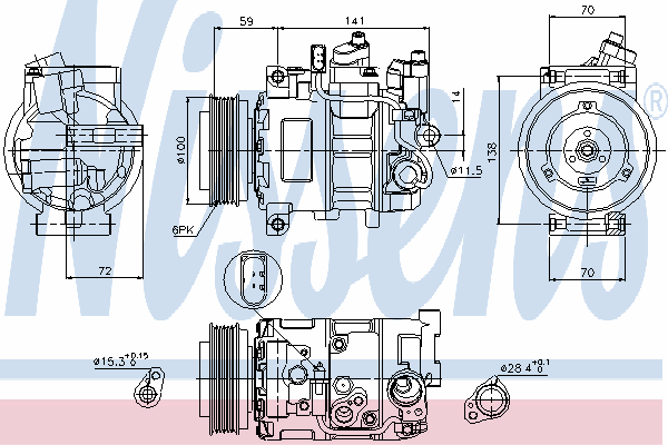 Compressor, air conditioning 89052