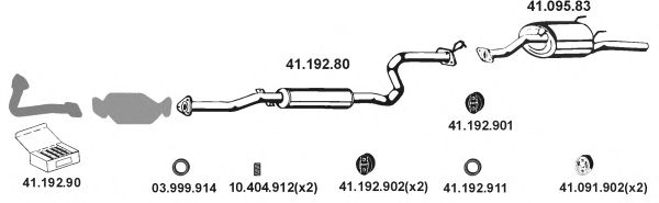 Exhaust System 412039