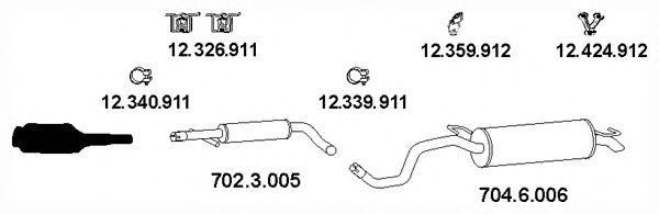 Exhaust System AP_1062