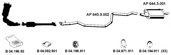 Exhaust System AP_2154