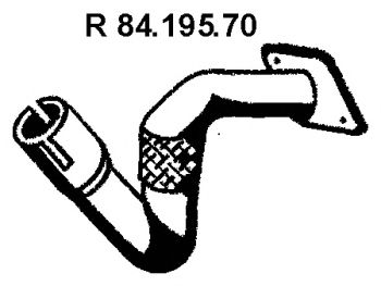 Exhaust Pipe 84.195.70