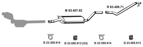 Exhaust System 232501