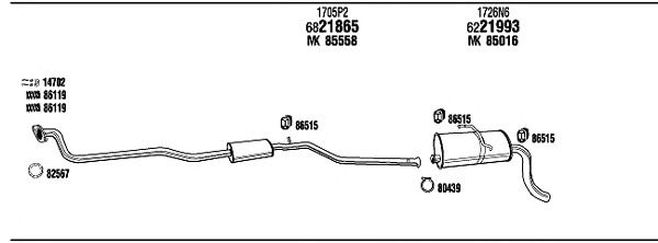 Exhaust System CIT05597A