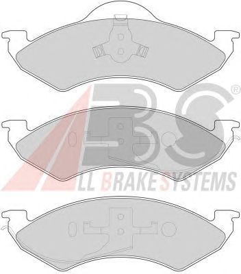 Brake Pad Set, disc brake 38746