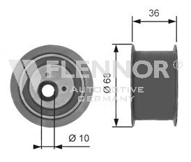 Deflection/Guide Pulley, timing belt FU99325