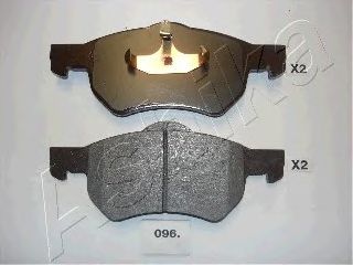 Brake Pad Set, disc brake 50-00-096