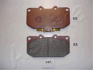 Brake Pad Set, disc brake 50-01-147