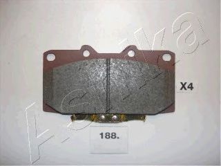 Brake Pad Set, disc brake 50-01-188