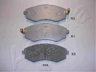 Brake Pad Set, disc brake 50-01-194