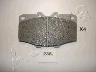 Brake Pad Set, disc brake 50-02-236