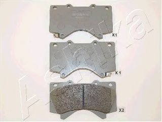 Brake Pad Set, disc brake 50-02-272
