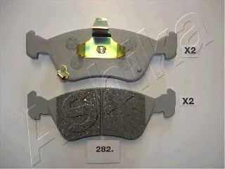 Brake Pad Set, disc brake 50-02-282