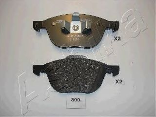 Brake Pad Set, disc brake 50-03-300