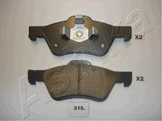 Brake Pad Set, disc brake 50-03-315