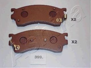 Brake Pad Set, disc brake 50-03-399