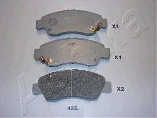 Brake Pad Set, disc brake 50-04-425