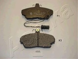 Brake Pad Set, disc brake 50-04-428