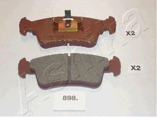Brake Pad Set, disc brake 50-08-898