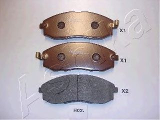 Brake Pad Set, disc brake 50-H0-002