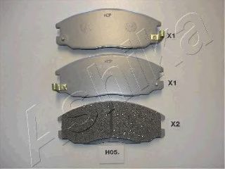 Brake Pad Set, disc brake 50-H0-005