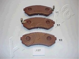 Brake Pad Set, disc brake 51-01-137