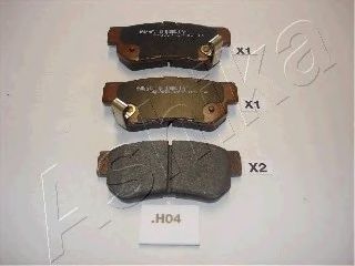 Brake Pad Set, disc brake 51-0H-H04