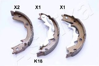 Brake Shoe Set, parking brake 55-0K-K18