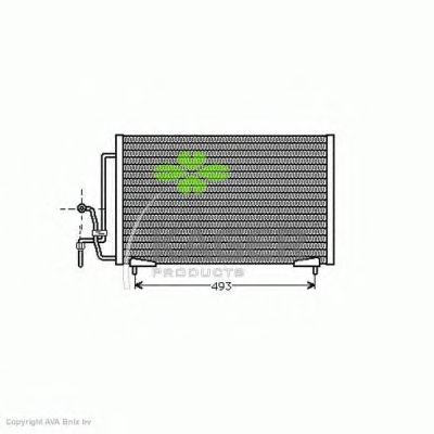 Condensator, airconditioning 94-6165