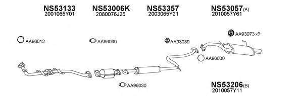 Exhaust System 530060