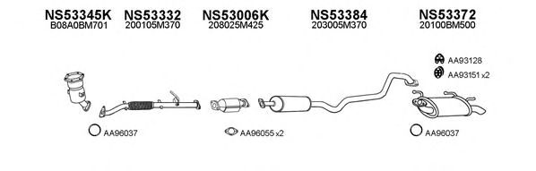 Exhaust System 530099