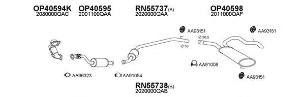Exhaust System 530158