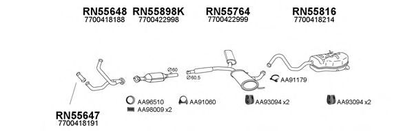 Exhaust System 550357